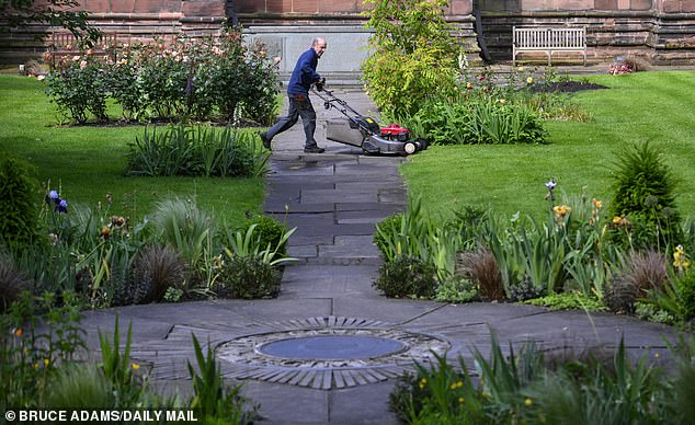 In the pretty villages that make up the estate, lawns were cut and hedges trimmed while the duke's tenants made their own contribution to the wedding day.