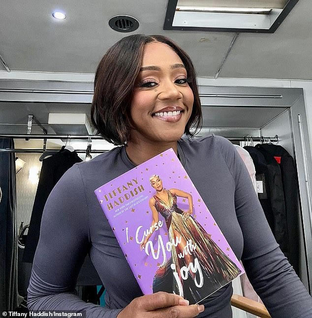 Haddish has also been promoting her book I Curse You With Joy, a collection of essays, which was released on May 7 following the original release in November 2022.