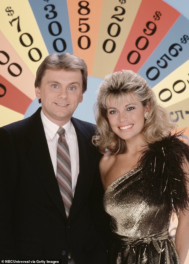 Sajak and his co-star Vanna White have appeared on the game show since the 1980s.