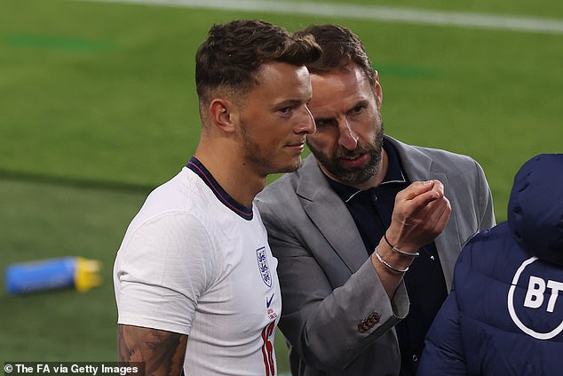 Southgate (right) said that 