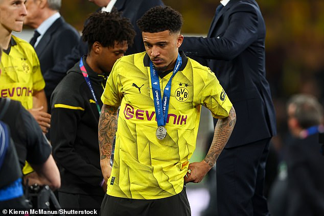 Jadon Sancho shined in Borussia Dortmund's run to the Champions League final