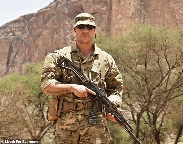 Croucher was awarded the George Cross for his service in Afghanistan after jumping on a Taliban grenade to save his colleagues.