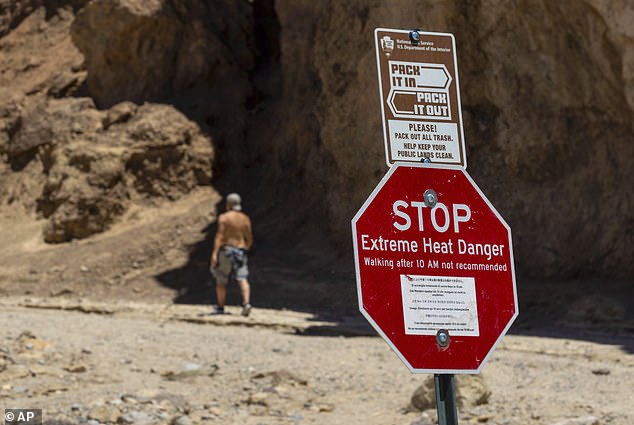 Although the Death Valley area is known for its extreme heat, it is unusual for the heat to increase so early in the season.