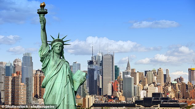 Only 67 percent of voters consider the United States of America (number 24) to be good value for money. Pictured - New York City