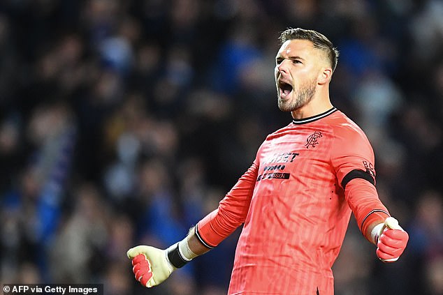 Jack Butland kept 18 clean sheets in 33 Scottish Premiership games for Rangers last season.