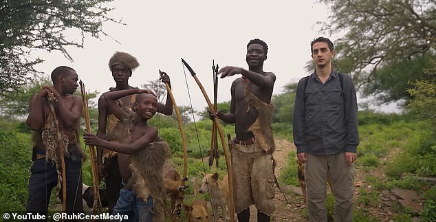 He explains in a YouTube documentary detailing his journey that the Hadza people 