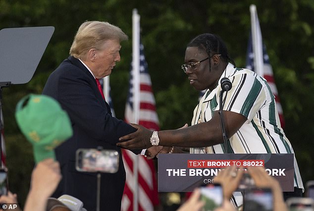 In late May, Trump did something similar to Reagan and visited the South Bronx, where he addressed a diverse crowd of people in an attempt to appeal to minority voters.