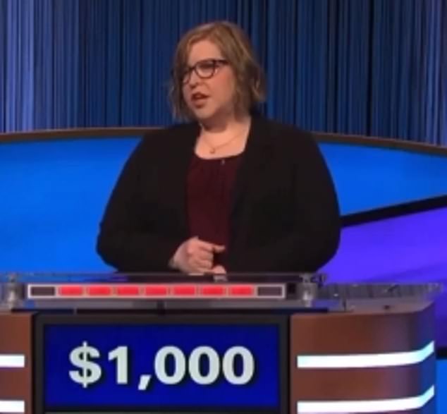 Just a day earlier, fans mercilessly mocked Christina Paul (pictured) when she answered the question incorrectly: 