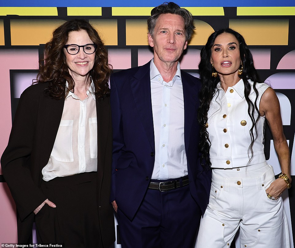 Andrew, Demi and Ally, all now 61, enjoyed a reunion at the premiere of their Brats' Tribeca Film Festival documentary on Friday, 39 years after they co-starred in St. Elmo's Fire.