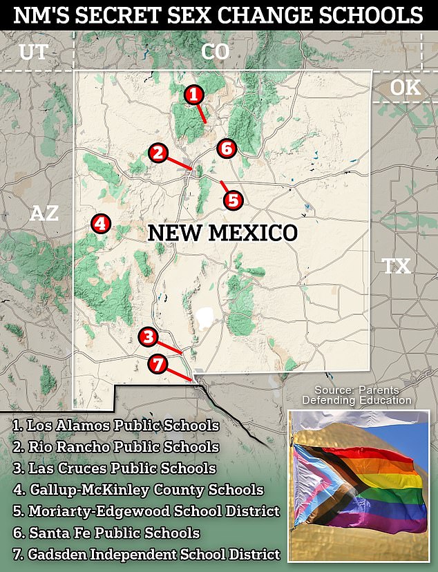 New Mexico's seven school districts are responsible for educating thousands of children.