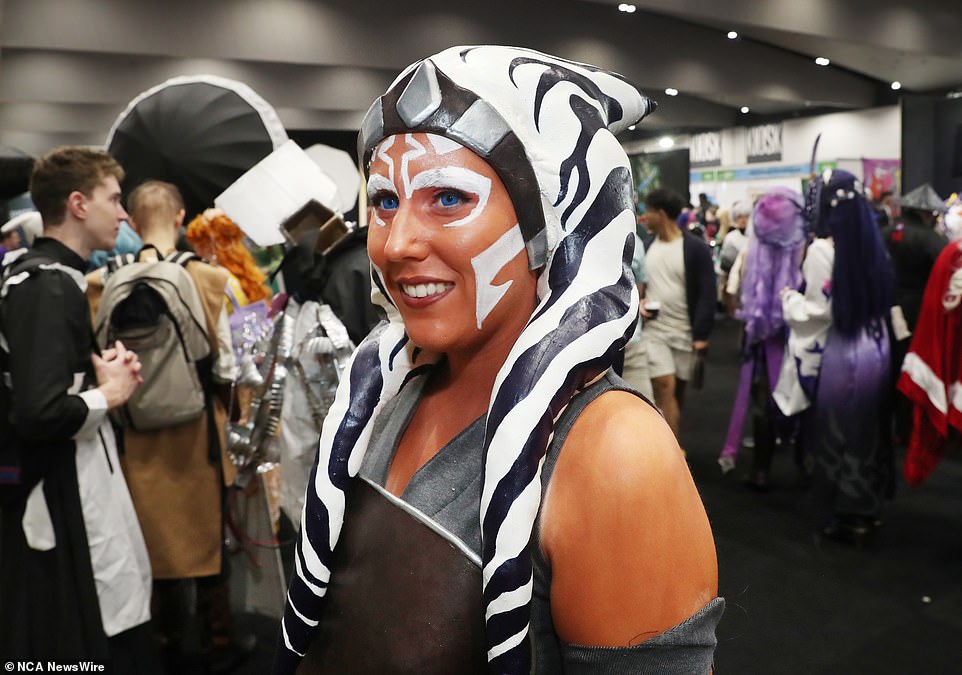 This incredibly detailed Star Wars Ahsoka Tano was there to keep fans in check.