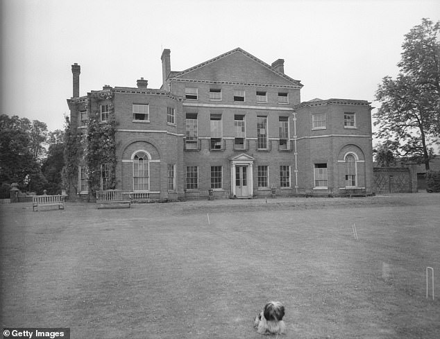 A general view of the Royal Lodge at Windsor in April 1942.