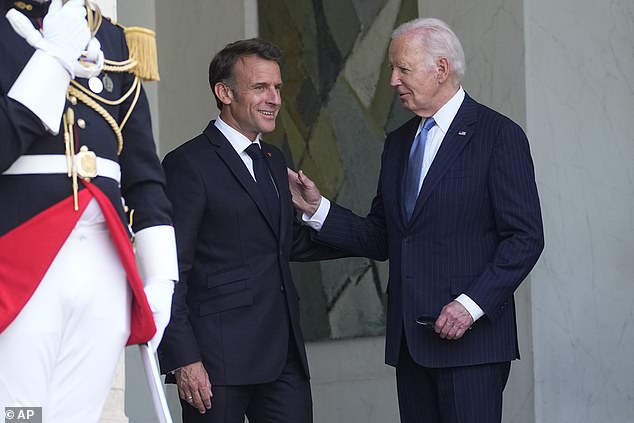 President Emanuel Macron will host the Bidens at a state dinner on Saturday night