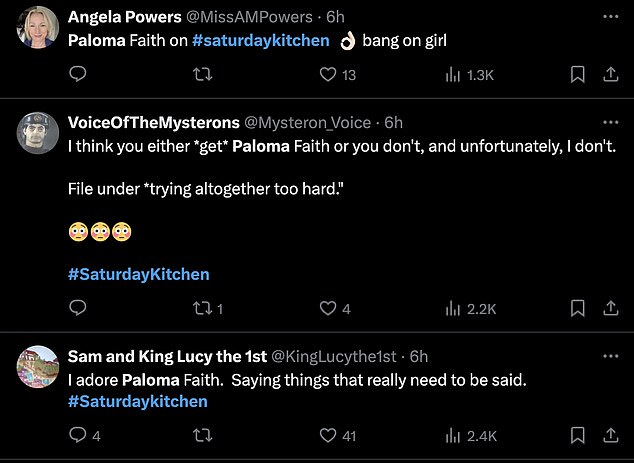 1717867602 320 Paloma Faith responds to troll for making fun of her