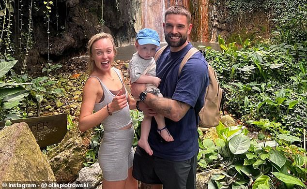 Jorgie and her fiancé Ollie, who welcomed Forest in December 2022, later added a sweet Instagram post confirming the happy news.