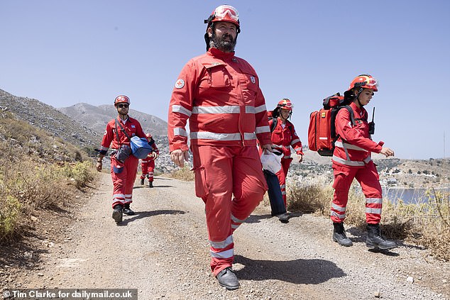 Rescuers continue the search as Michael's wife, Dr Clare Bailey, testified 