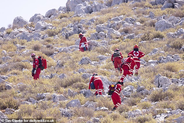 The unforgiving limestone terrain is described in tourist guides as a 