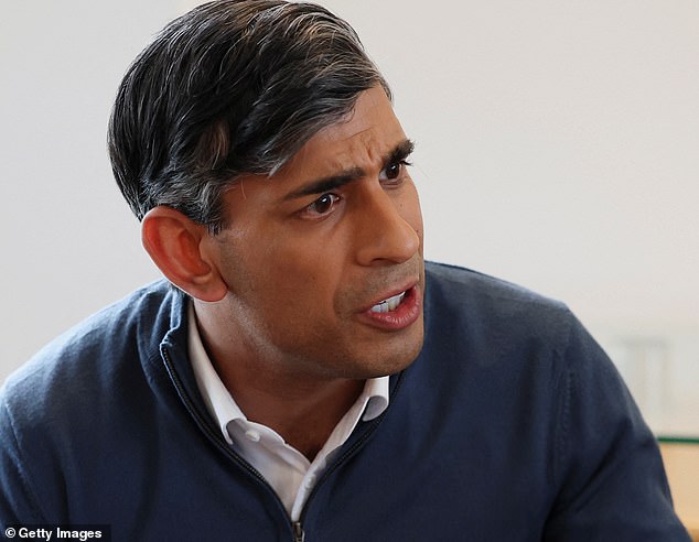 Even Prime Minister Rishi Sunak would lose his Yorkshire seat, despite defending a majority of more than 27,000 votes.