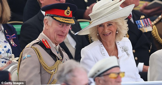 The King and Queen then attended the first part of an event in Normandy on June 6, before returning home to the UK.