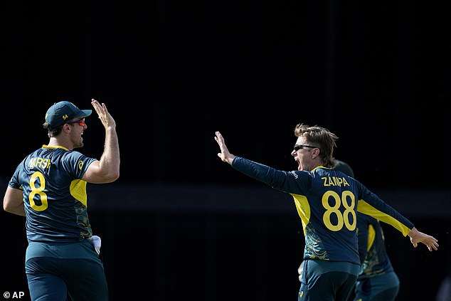 Adam Zampa changed the game for Australia, dismissing openers Jos Buttler and Phil Salt.