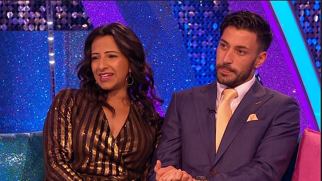 Earlier this week, it was reported that a male celebrity joined the group of women complaining about Giovanni's behavior (pictured: former dance partner Ranvir Singh).