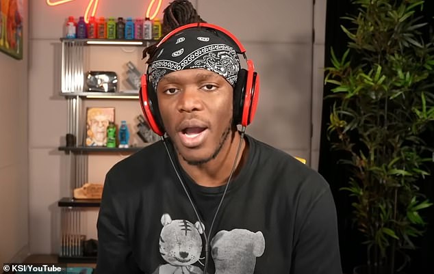 A source said: 'Simon Cowell knows KSI is a big hit with the younger generation. It would be a great addition to appeal to teenage fans, something the producers are eager to do. KSI is chatting with his bosses in hopes of reaching an agreement that also works with his hectic schedule.