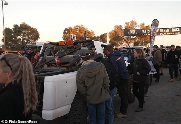 Race organizers had warned spectators to be careful when lighting fires and to ensure that all fires were extinguished when people had finished using them (spectators gathered at a checkpoint on part of the race course). Finke Desert races).