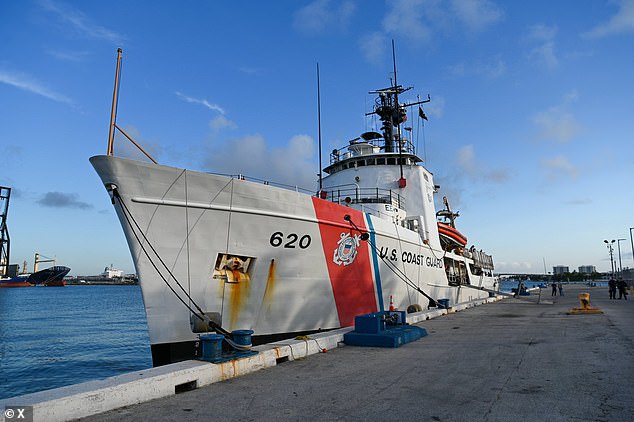 It was the second time this week the joint operation attacked a ship believed to be carrying drugs.