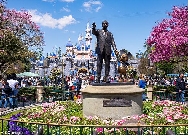 Disneyland in California is tied with Disneyworld, Florida for second place. Disney has increased ticket prices this year to help renovate this theme park.