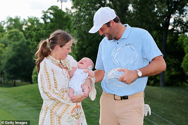 It was the 27-year-old Scheffler's first victory on the PGA Tour since becoming a father.