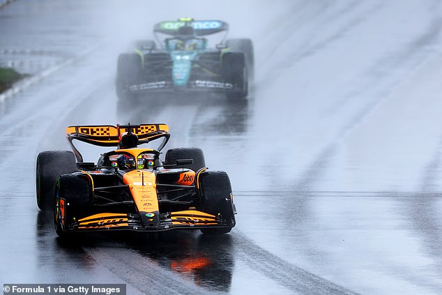 Rainy conditions in Montreal made it difficult for all drivers, including the Australians.