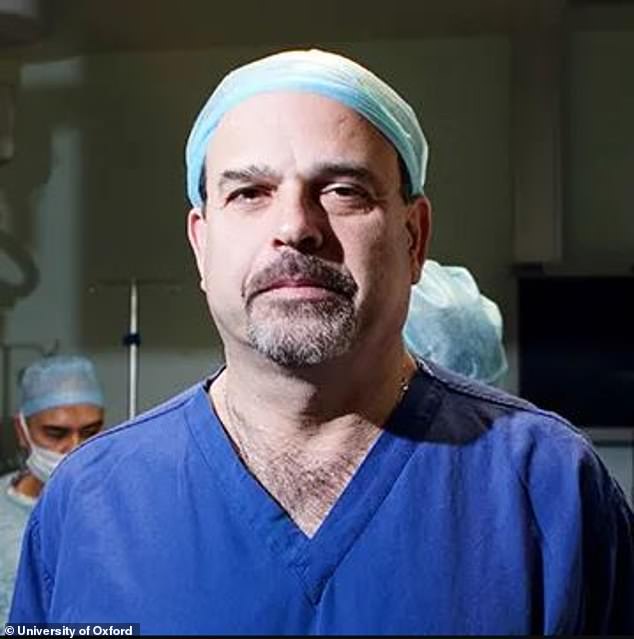 Surgery professor Freddie Hamdy (pictured) said the technique 