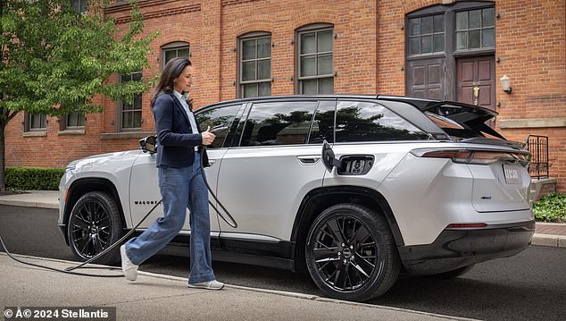 It is the first all-electric Jeep for the US market