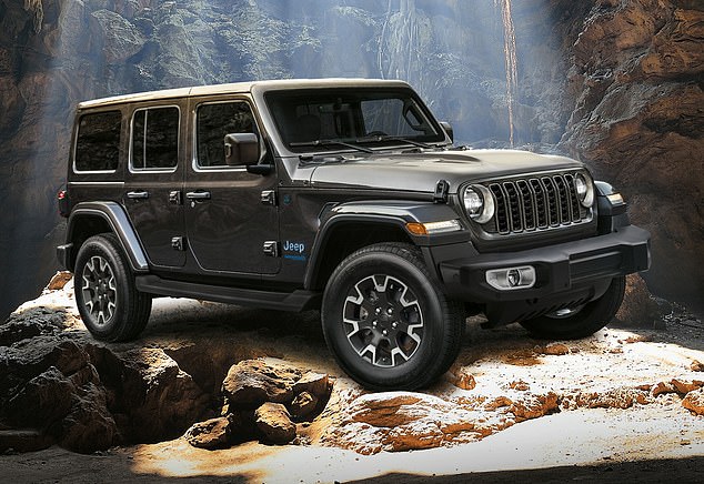 A traditional off-road Jeep: the Wrangler