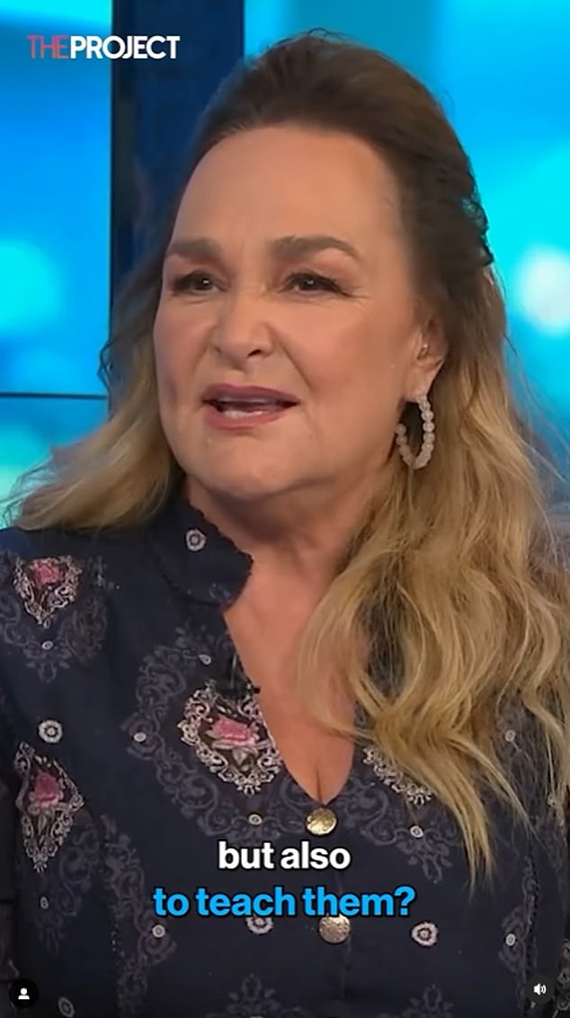 The comedian appeared on The Project to give her opinion on how pay scales should work in the professional workforce as unions push to abolish junior rates 