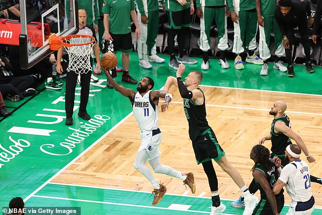 Irving has now lost 11 consecutive games against the Celtics since arriving from Boston in 2019.