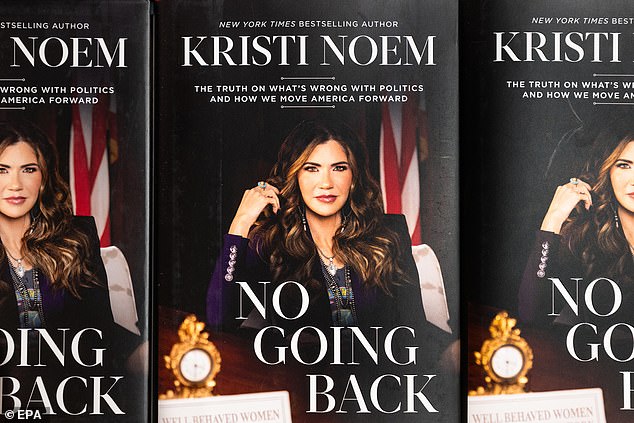 South Dakota Governor Kristi Noem's Book, 'There's No Going Back: The Truth About What's Wrong in Politics and How We Move America Forward'