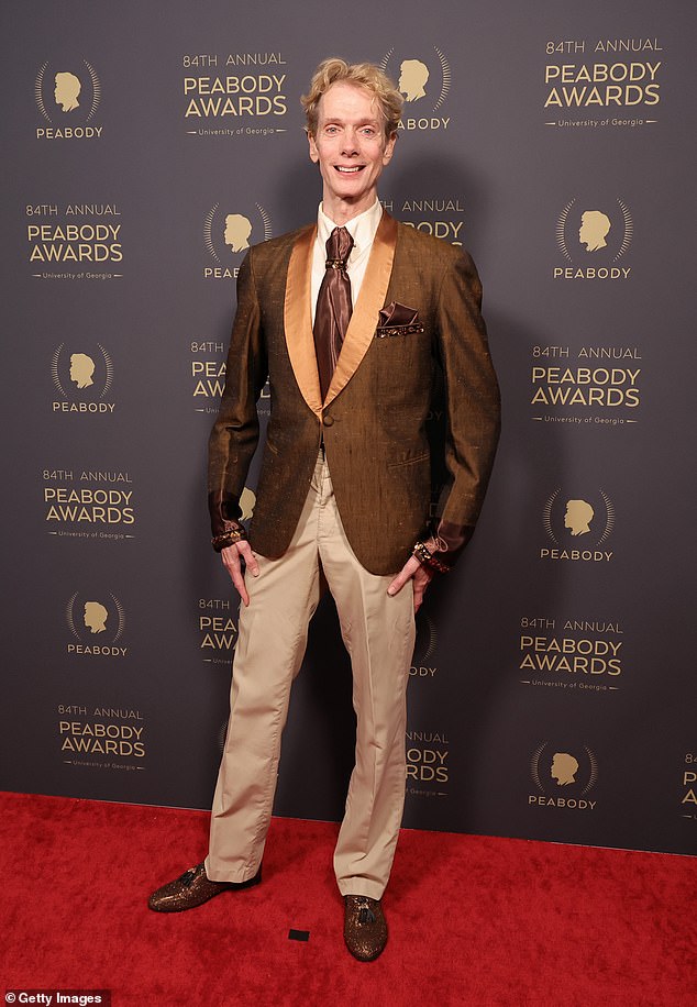 Doug Jones, who played Saru on Star Trek: Discovery, also attended the Peabody Awards.