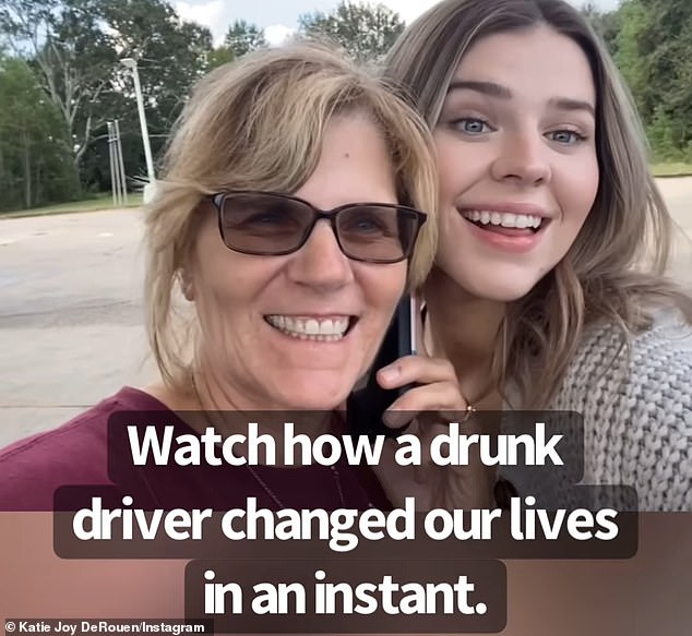 In a video posted on Instagram, life before and after the terrible accident is shown in stark contrast.