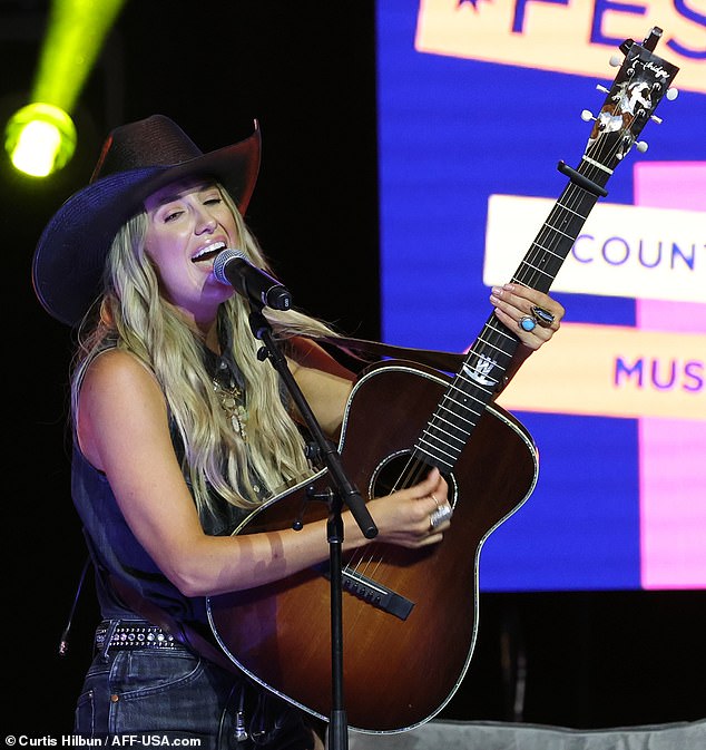 She later took the stage at the CMA series Close Up at Music City Center.