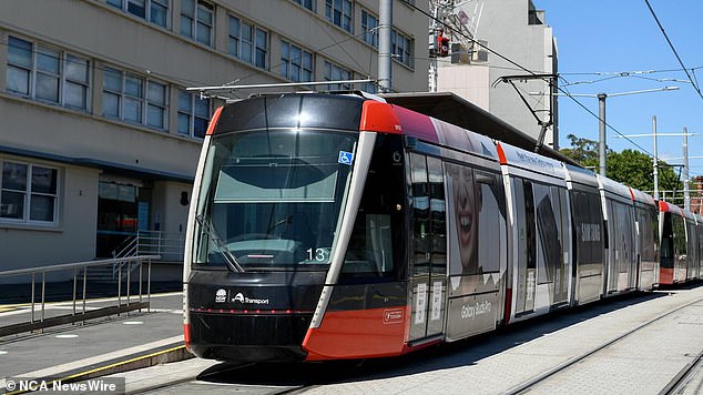 Sydney's light rail system is expected to be affected on Wednesday, providing transportation to a large portion of the Vivid crowd.