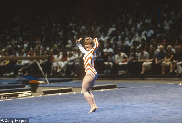 Retton's gold medal triumph at the 1984 Games propelled her to new levels of fame.