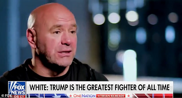 UFC boss insists Trump is 