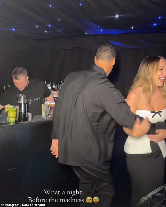 In another sweet video, Rio was seen dancing before hugging his wife.