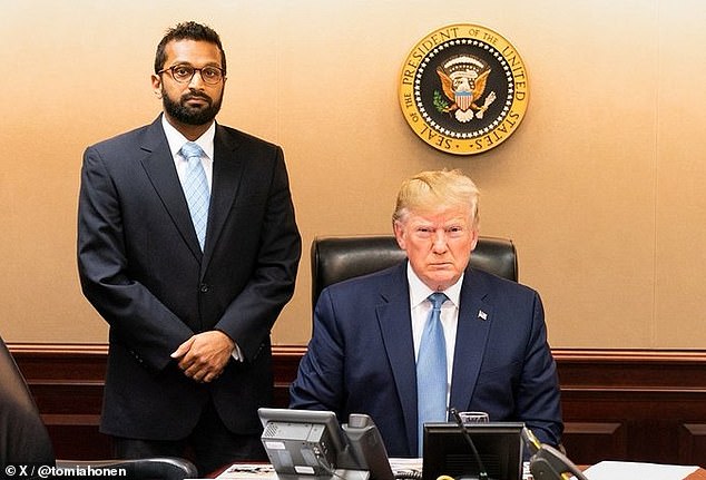 Patel was an official on the US National Security Council under Trump. He testified before the Jan. 6 panel about the Oval Office meeting where Trump authorized the deployment of the National Guard to DC.