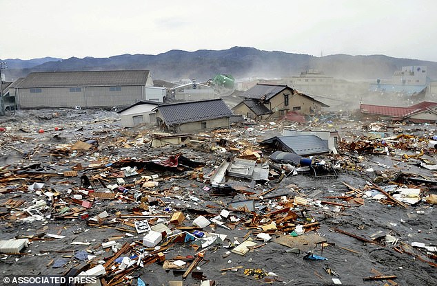 If an earthquake of this magnitude were to occur, it could generate tsunamis that would reach 100 feet high or more, effectively disrupting the region. A similar fault zone off the coast of Japan caused the devastating tsunami that hit the country in 2011, killing nearly 20,000 people (pictured).