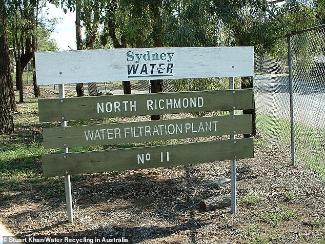 A major investigation, carried out by the Sydney Morning Herald, found the chemicals were found in tap water in every state and territory across the country, affecting up to 1.8 million people (pictured: plant (North Richmond water leak test where permanent chemicals were detected in January). )