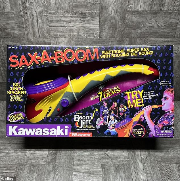 The toy came out around 1998 for about $20, but the current owners sold it for about $700.