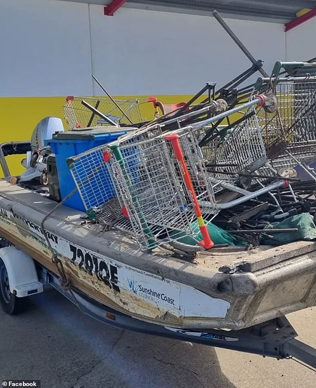 The cleanup came after the homeless encampment was abandoned.