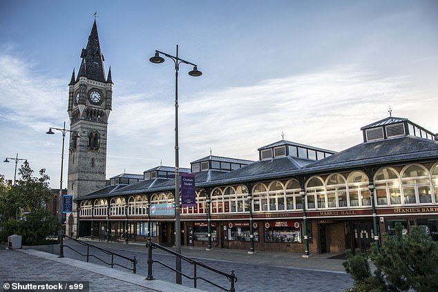 The market (above) is home to a lively bakery, a butcher shop serving pastries, as well as Mexican and Thai bars and restaurants.